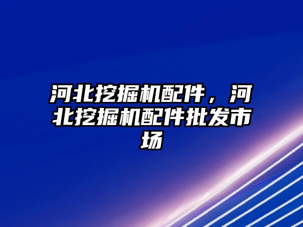 河北挖掘機(jī)配件，河北挖掘機(jī)配件批發(fā)市場