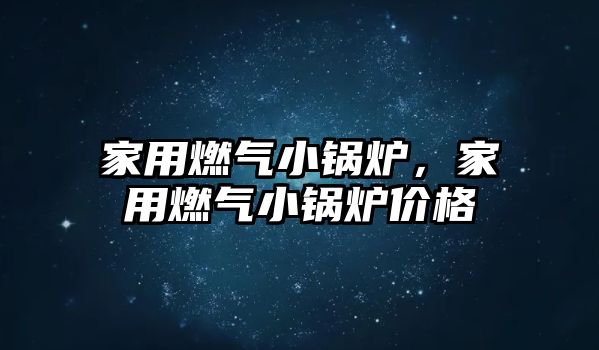 家用燃氣小鍋爐，家用燃氣小鍋爐價格