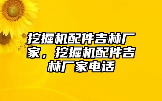 挖掘機(jī)配件吉林廠家，挖掘機(jī)配件吉林廠家電話