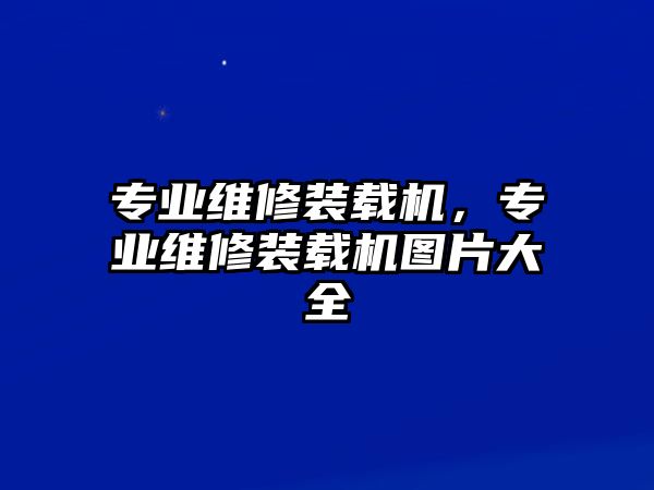 專業維修裝載機，專業維修裝載機圖片大全