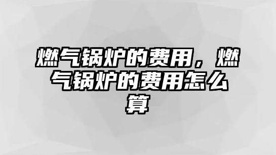 燃?xì)忮仩t的費(fèi)用，燃?xì)忮仩t的費(fèi)用怎么算