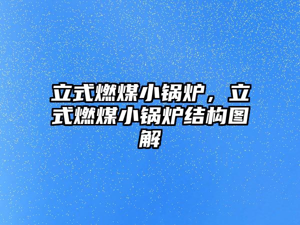 立式燃煤小鍋爐，立式燃煤小鍋爐結構圖解