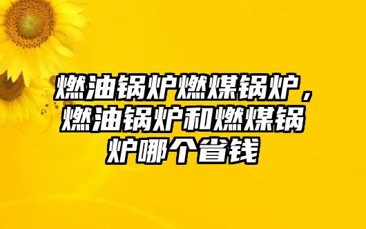 燃油鍋爐燃煤鍋爐，燃油鍋爐和燃煤鍋爐哪個(gè)省錢(qián)