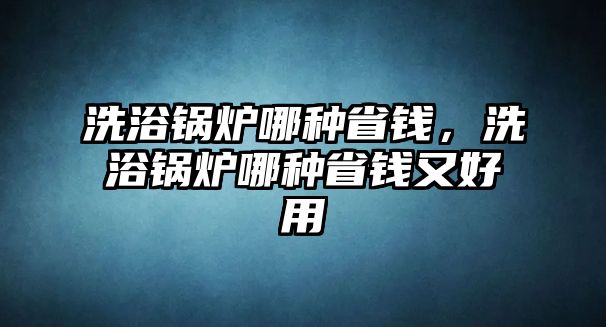 洗浴鍋爐哪種省錢(qián)，洗浴鍋爐哪種省錢(qián)又好用