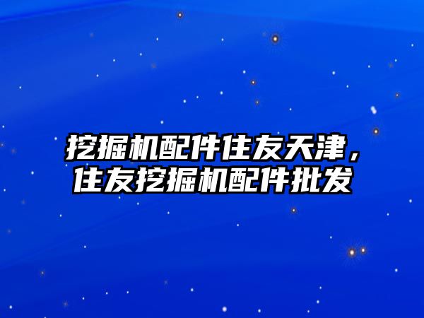 挖掘機配件住友天津，住友挖掘機配件批發