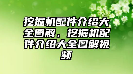 挖掘機配件介紹大全圖解，挖掘機配件介紹大全圖解視頻