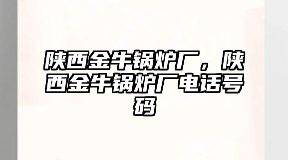 陜西金牛鍋爐廠，陜西金牛鍋爐廠電話號碼