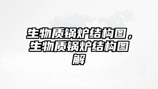 生物質鍋爐結構圖，生物質鍋爐結構圖解