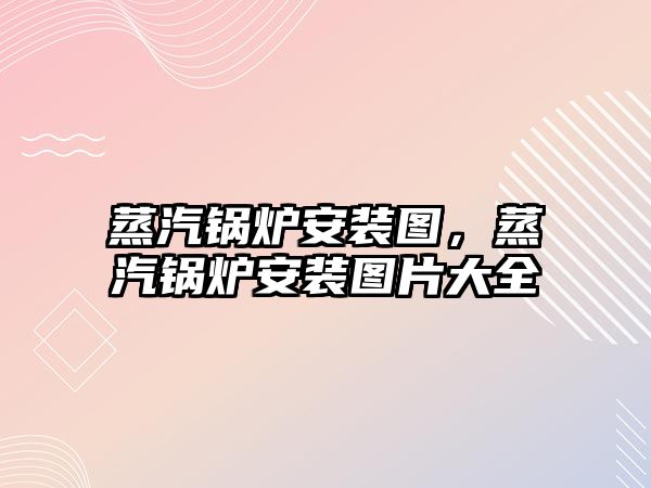 蒸汽鍋爐安裝圖，蒸汽鍋爐安裝圖片大全