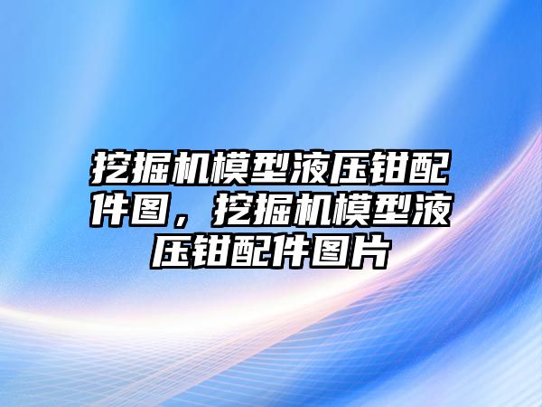 挖掘機模型液壓鉗配件圖，挖掘機模型液壓鉗配件圖片