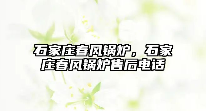 石家莊春風鍋爐，石家莊春風鍋爐售后電話