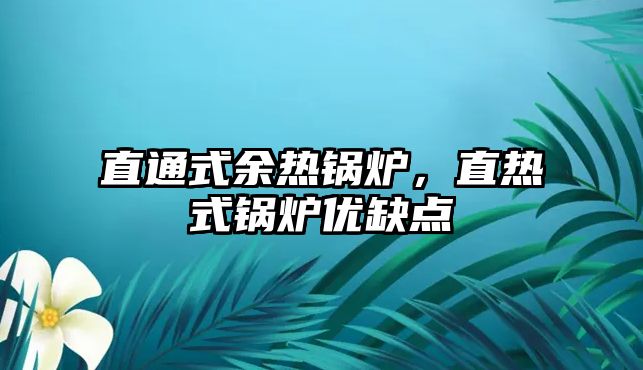 直通式余熱鍋爐，直熱式鍋爐優(yōu)缺點(diǎn)