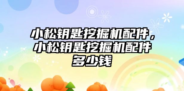 小松鑰匙挖掘機配件，小松鑰匙挖掘機配件多少錢