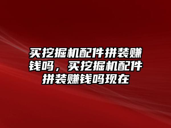 買挖掘機配件拼裝賺錢嗎，買挖掘機配件拼裝賺錢嗎現在