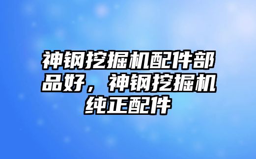 神鋼挖掘機配件部品好，神鋼挖掘機純正配件