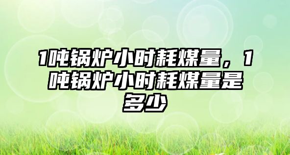 1噸鍋爐小時耗煤量，1噸鍋爐小時耗煤量是多少