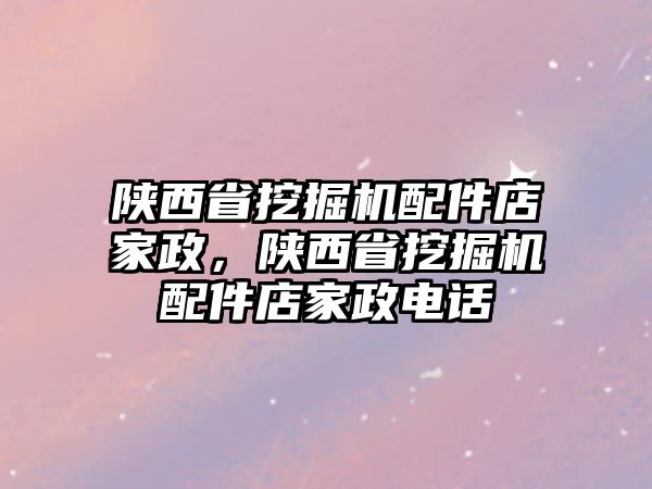 陜西省挖掘機配件店家政，陜西省挖掘機配件店家政電話