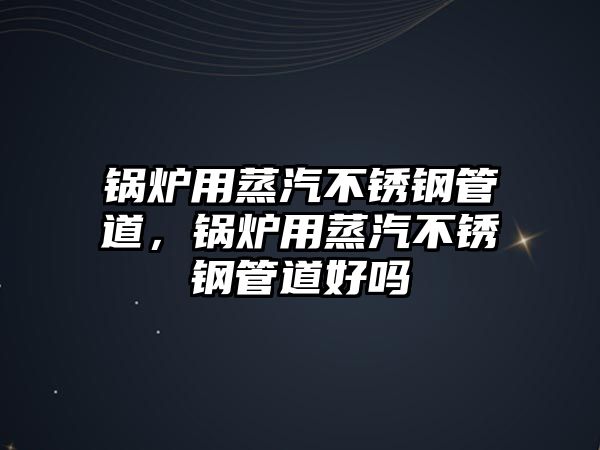 鍋爐用蒸汽不銹鋼管道，鍋爐用蒸汽不銹鋼管道好嗎