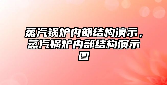 蒸汽鍋爐內部結構演示，蒸汽鍋爐內部結構演示圖