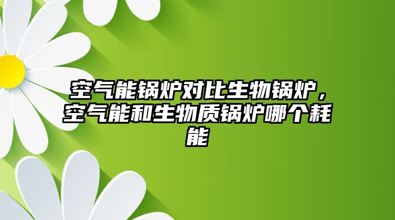 空氣能鍋爐對(duì)比生物鍋爐，空氣能和生物質(zhì)鍋爐哪個(gè)耗能