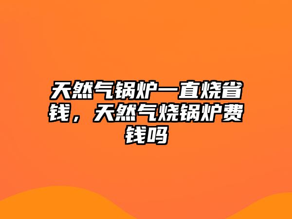 天然氣鍋爐一直燒省錢，天然氣燒鍋爐費錢嗎