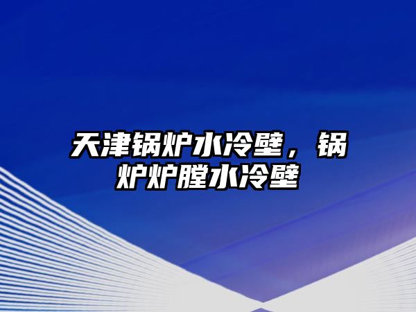 天津鍋爐水冷壁，鍋爐爐膛水冷壁