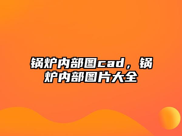 鍋爐內(nèi)部圖cad，鍋爐內(nèi)部圖片大全