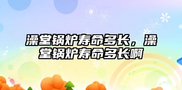 澡堂鍋爐壽命多長(zhǎng)，澡堂鍋爐壽命多長(zhǎng)啊