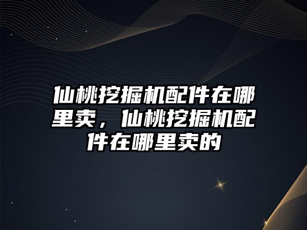 仙桃挖掘机配件在哪里卖，仙桃挖掘机配件在哪里卖的